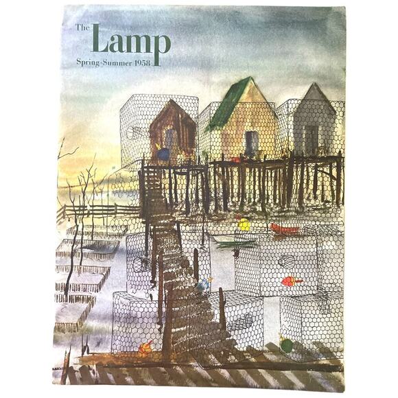 Vintage 1950s Magazine Lot of 6 The Lamp 1956 1957 1958 Standard Oil 50s - Picture 12 of 15